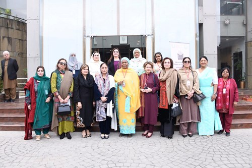 Delegates at the first gender-sensitive legislation workshop held in Pakistan